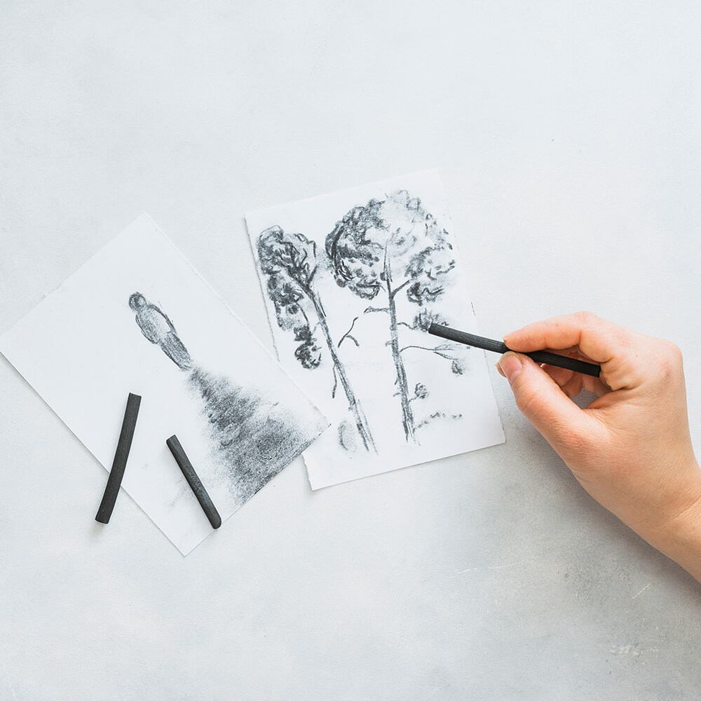 Charcoal Painting